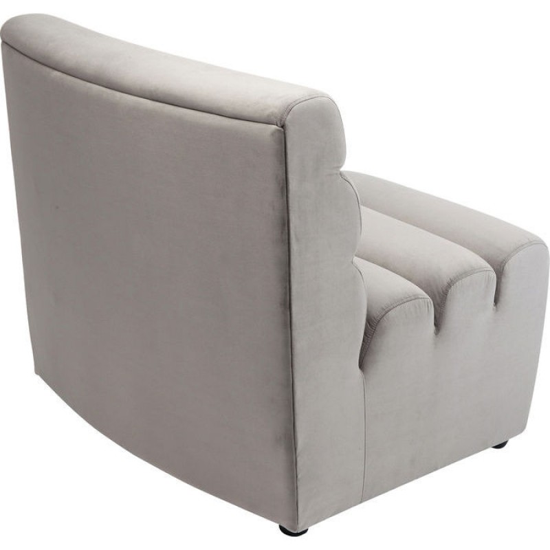 Sofa Element Wave Grey